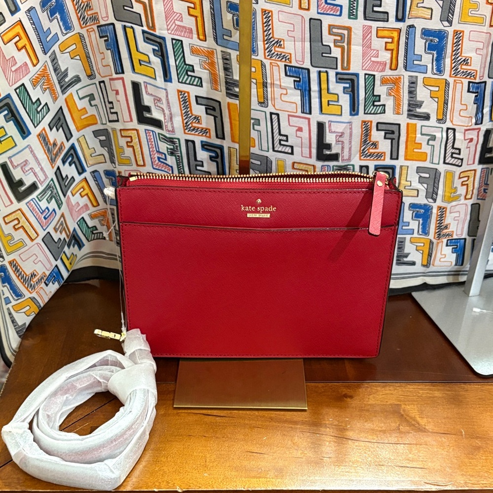 Kate Spade Cherry Red crossbody bag